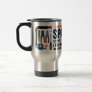 Sparky Electricians Gift Travel Mug