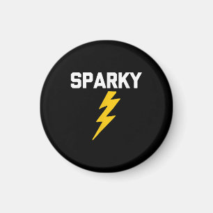 Sparky  Funny Saying Sarcastic Novelty Electrician Magnet