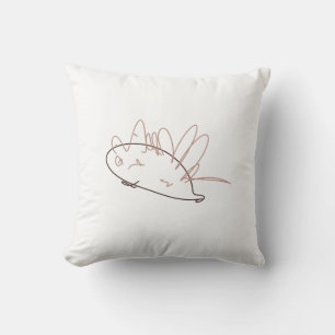 Sparky the Scruffy Hedgehog - Hand Drawn Kid's Cushion