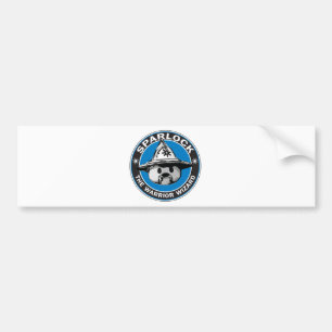 Sparlock the Warrior Wizard Bumper Sticker
