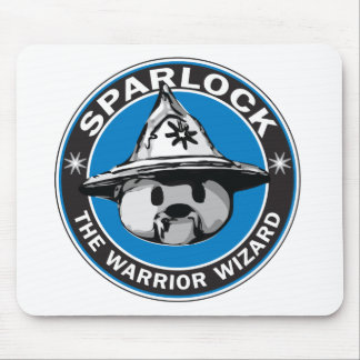 Sparlock the Warrior Wizard Mouse Mat