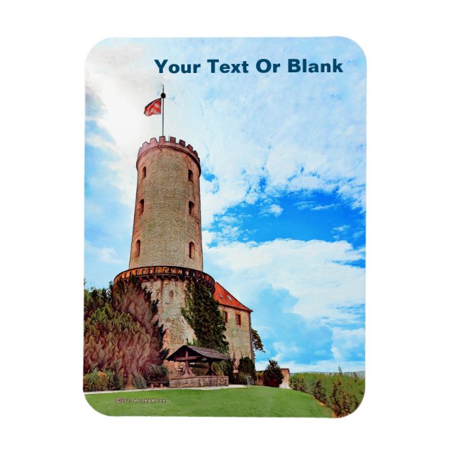 Sparrenberg Castle Magnet (Vertical)