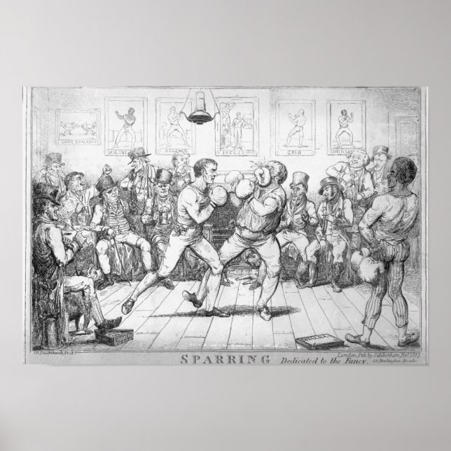 Sparring, 1817 poster (Front)