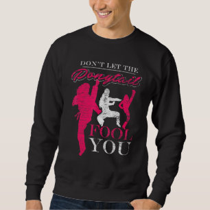 Sparring Athlete Girls Japanese Martial Arts Karat Sweatshirt