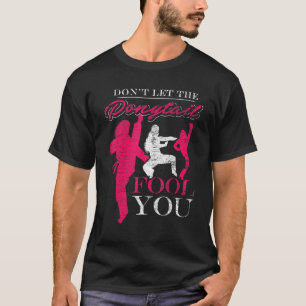 Sparring Athlete Girls Japanese Martial Arts Karat T-Shirt