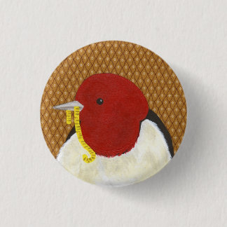 Sparrow 3 Cm Round Badge