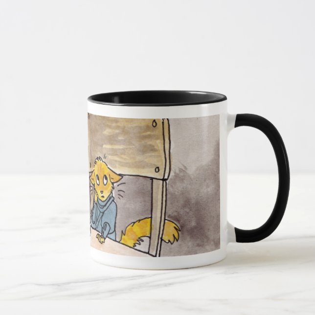 Sparrow and Ginger Mug (Right)