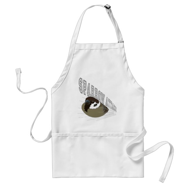 sparrow attack standard apron (Front)