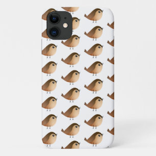 Sparrow Bird Cartoon iPhone 11 Case