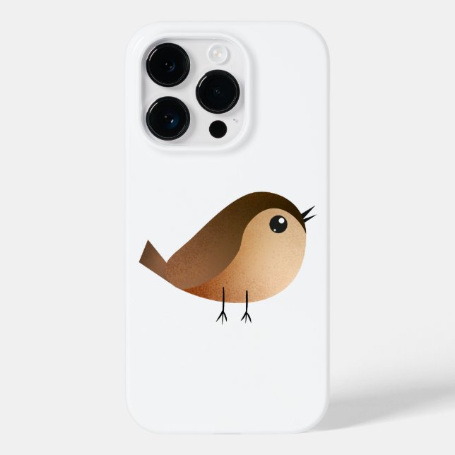 Sparrow Bird Cartoon  Case-Mate iPhone Case (Back)