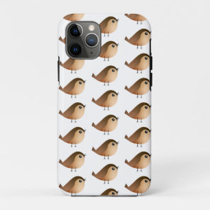 Sparrow Bird Cartoon iPhone 11 Pro Case