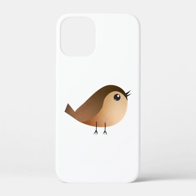 Sparrow Bird Cartoon   Case-Mate iPhone Case (Back)