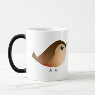 Sparrow Bird Cartoon   Magic Mug