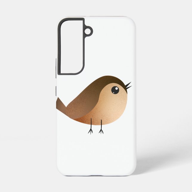 Sparrow Bird Cartoon  Samsung Galaxy S22 Case (Back)