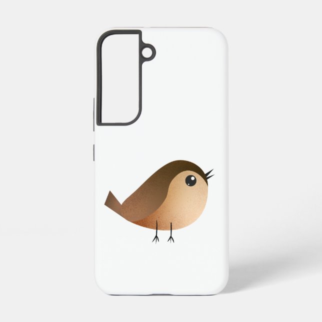 Sparrow Bird Cartoon  Samsung Galaxy S22 Case (Back)