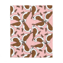 Sparrow bird print pattern design 
