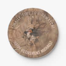 Sparrow Birds Funny Birdwatcher Retirement Party