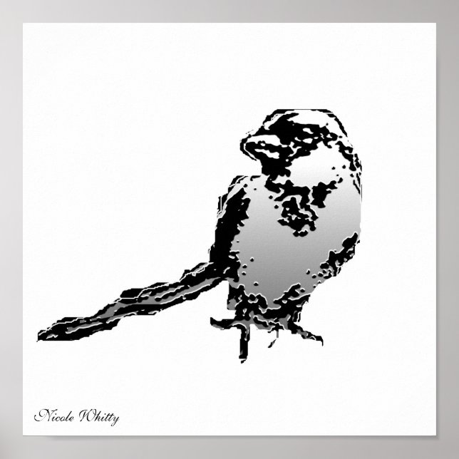 Sparrow Canvas Print (Front)