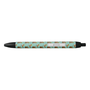 Sparrow Chocolate Egg Happy Easter   Personalise Black Ink Pen