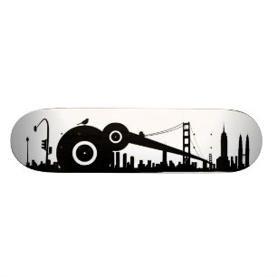 Sparrow city skateboard