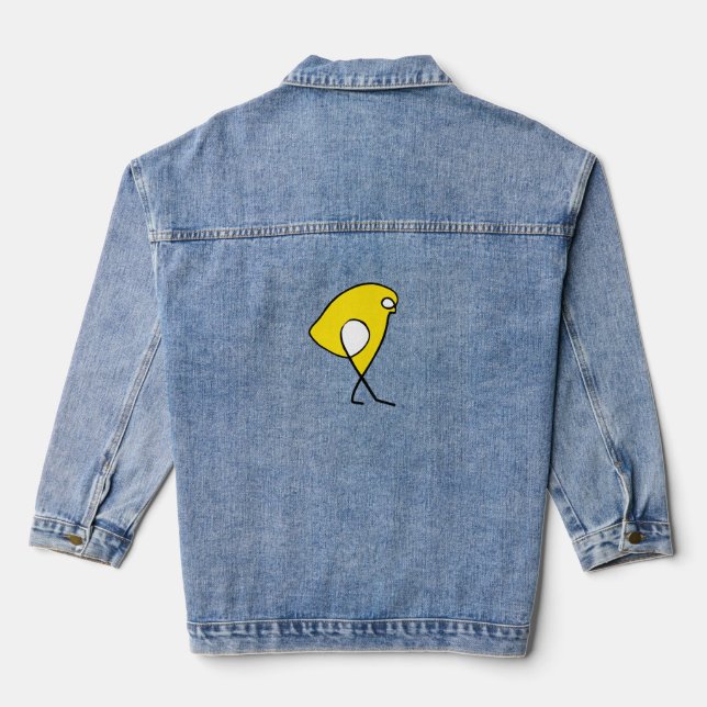Sparrow  denim jacket (Back)