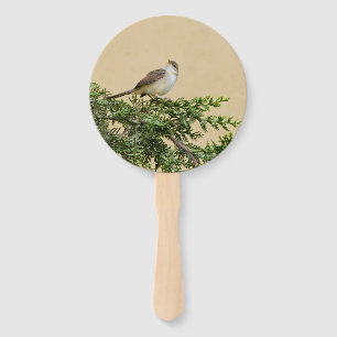 Sparrow hand fan
