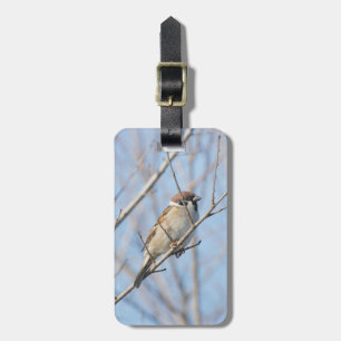 Sparrow Luggage Tag