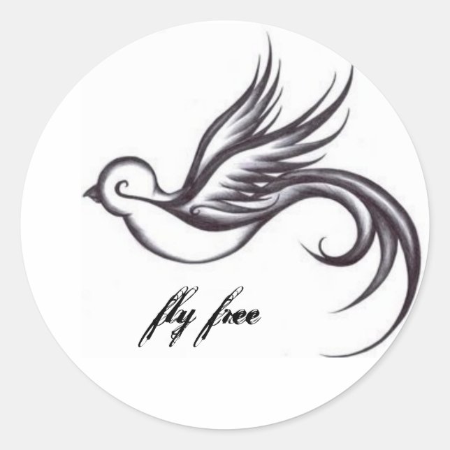 sparrow sticker (Front)