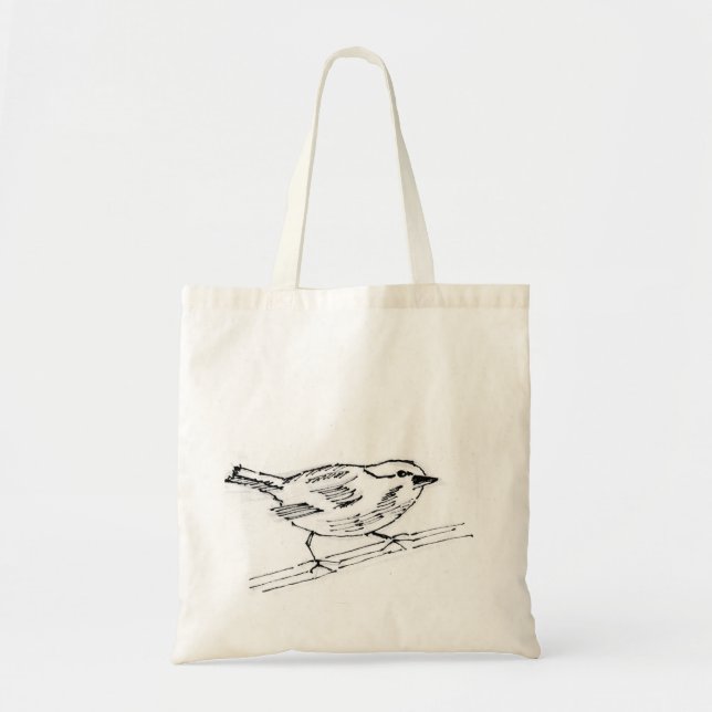 sparrow tote bag (Front)