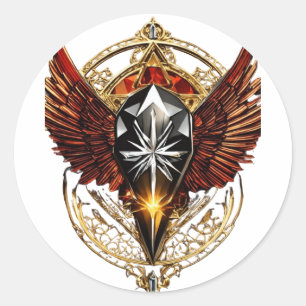 "Sparrow Whispers: Sticker