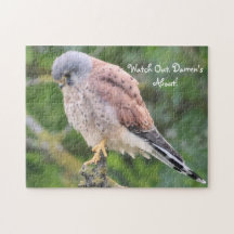 Sparrowhawk Bird Photo Personalised Jigsaw Puzzle