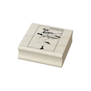 SPARROWHAWK - The Mystery Girls Super Heroine Rubber Stamp