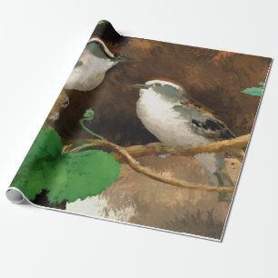 Sparrows Wrapping Paper