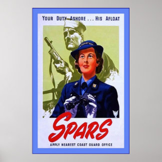 SPARS~Vintage World War 2 Poster