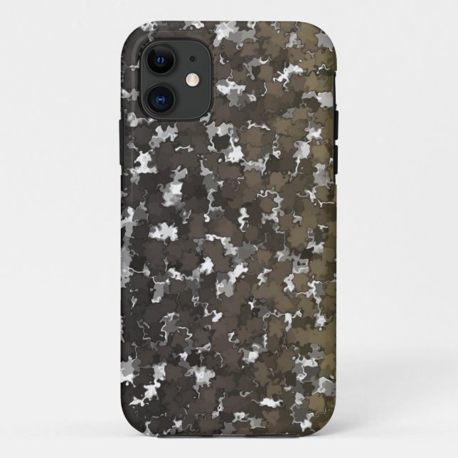 Sparse Leaves Camo Case-Mate iPhone Case (Back)