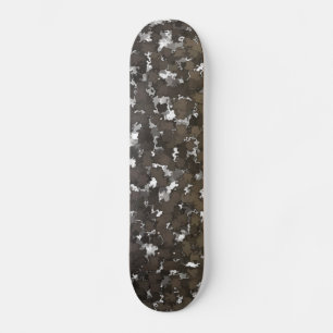 Sparse Leaves Camo Skateboard