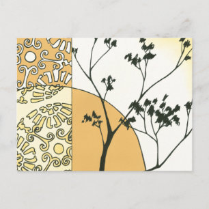 Sparse Tree Silhouette by Megan Meagher Postcard