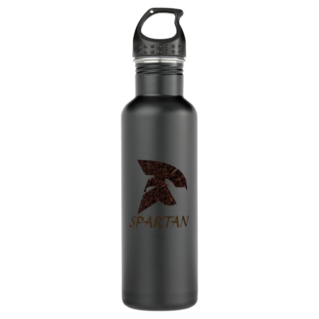 Sparta ancient warrior greece times 710 ml water bottle (Front)