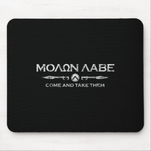Sparta Gym And Fitness - Molon Labe  Mouse Mat