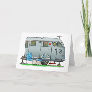 Spartan Camper Trailer RV Card
