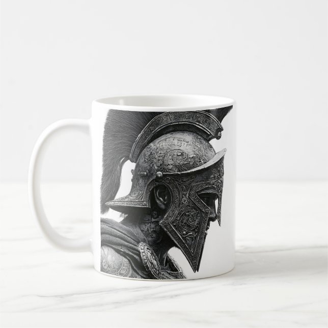 Spartan coffee mug (Left)
