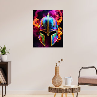 Spartan Helmet Poster