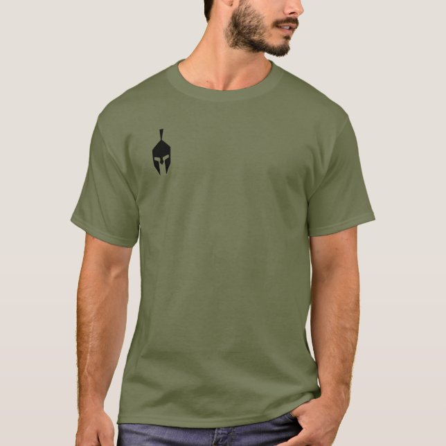 Spartan Helmet Tactical T shirt (Front)