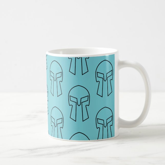 Spartan Helmet - White 11 oz Classic Mug (Right)