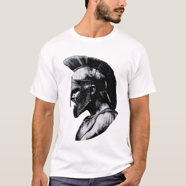 Spartan Leonidas King of Sparta T-Shirt (Front)