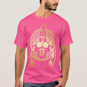 Spartan Muscles Gold Workout 300 Gladiator Gym Bod T-Shirt