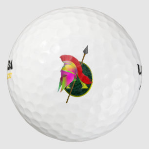 Spartan Or Greek Warrior Golf Balls