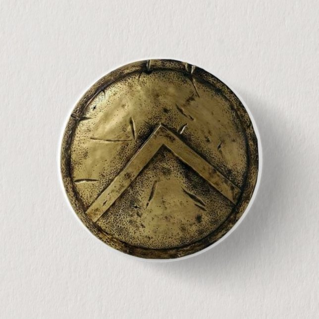 Spartan Shield Pin (Front)