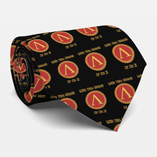 Spartan Shield Tie