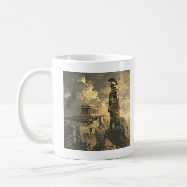 Spartan Soldier Coffee Mug (Left)